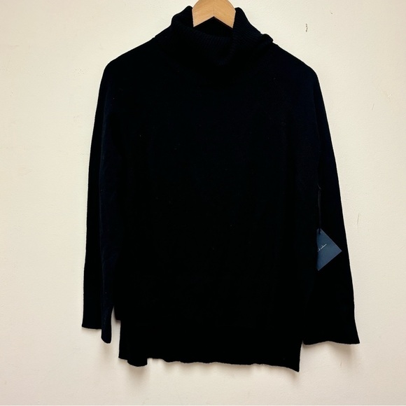 NWT SWTR Fine Merino Wool Cashmere Blend Turtleneck Sweater - Picture 8 of 12